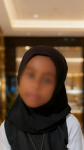 Midnight Black Kids Hijab – Fatma Veil Collection